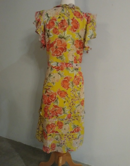 🌻sold🌻 NWT Dolan Ellory Silk Dress - Picture 7 of 8